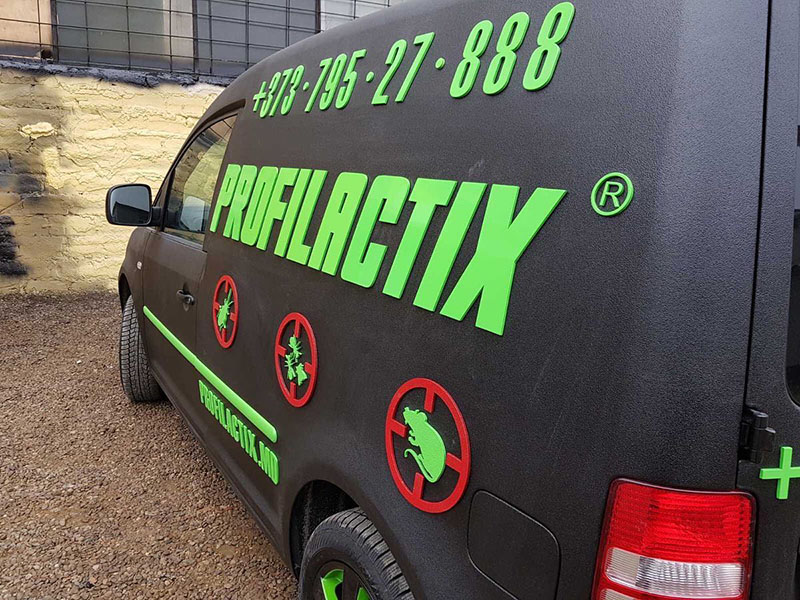 Защита машины дезинсекторов покрытием Line-X