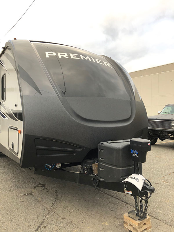 Line-X для защиты трейлеров и домов на колесах