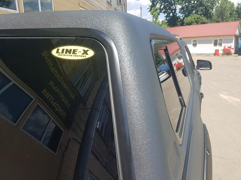 Близнецы братья в защитном полимерном покрытие Line-X