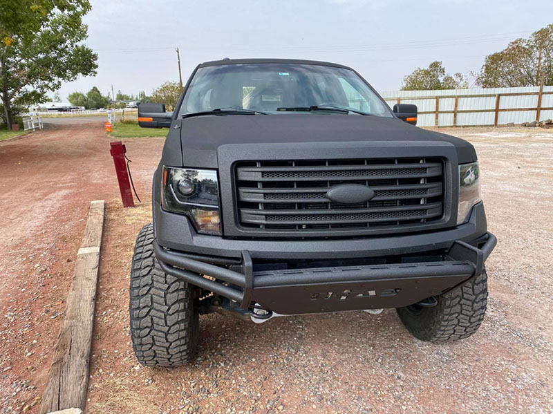 Ford F 150 автоприцеп в защитном полимерном покрытии Line-X