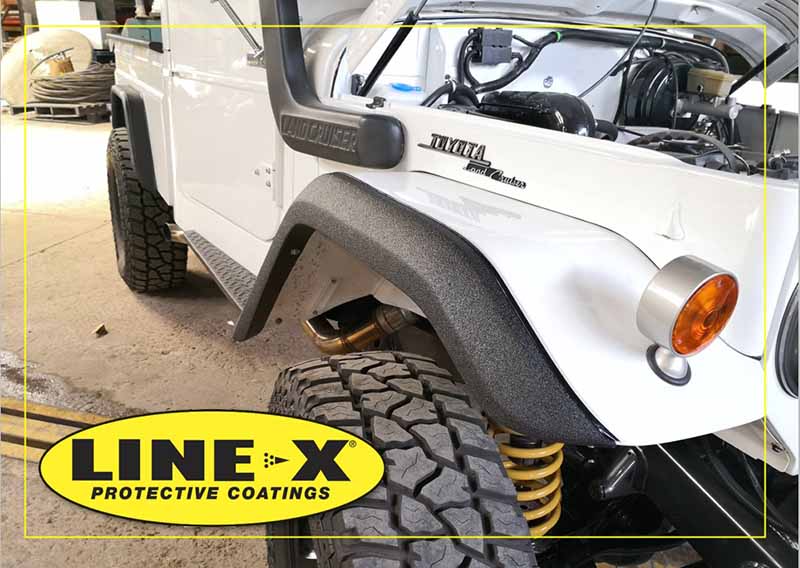 Line-X защита для автоаксессуаров