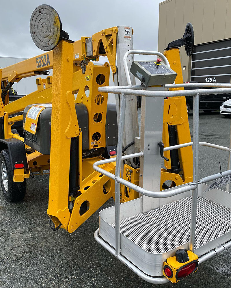 Автовышка с люлькой в Line-X