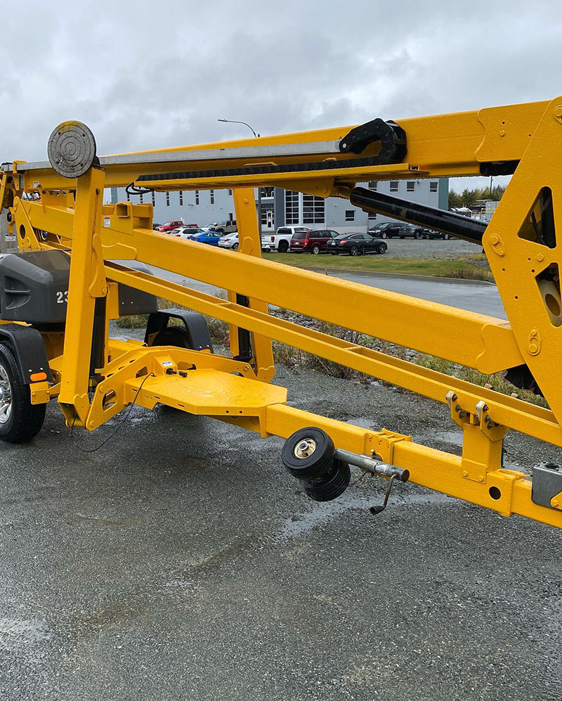 Автовышка с люлькой в Line-X