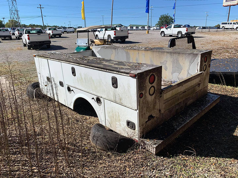 Ремонт сервисного кузова пи помощи Line-X после 10ти лет хранения на открытом воздухе