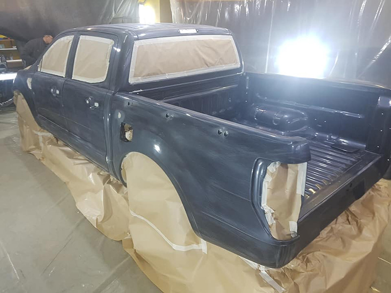 Сколько времени уходит на полную покраску авто в Line-X?