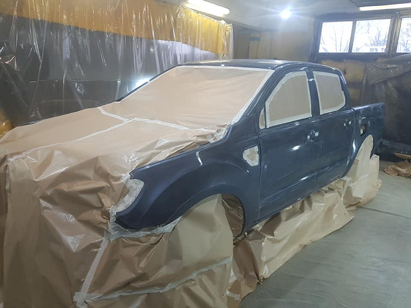 Сколько времени уходит на полную покраску авто в Line-X?