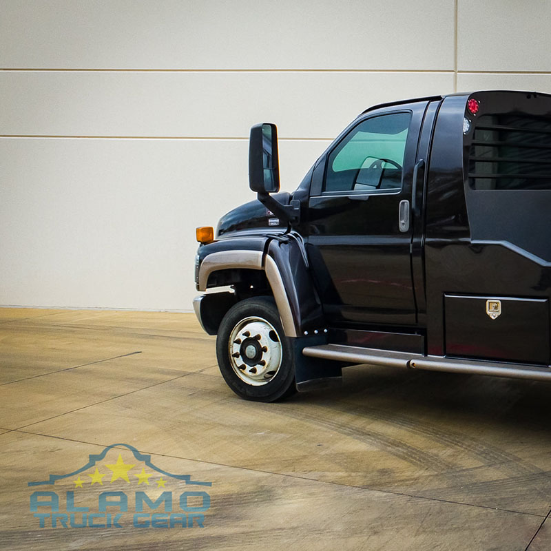 GMC C55500 Duramax Diesel защита грузового отделения пикапа покрытием Line-X