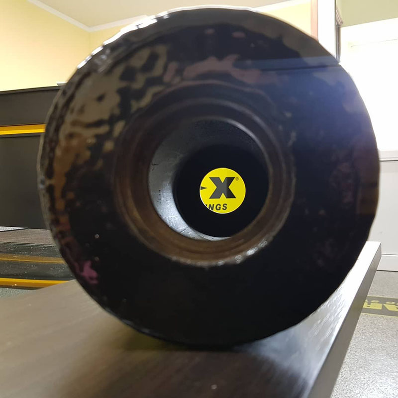 Line-X - износостойкое покрытие для валиков конвейера