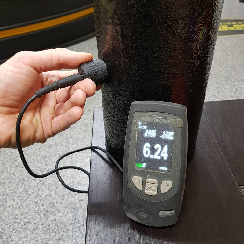 Line-X - износостойкое покрытие для валиков конвейера