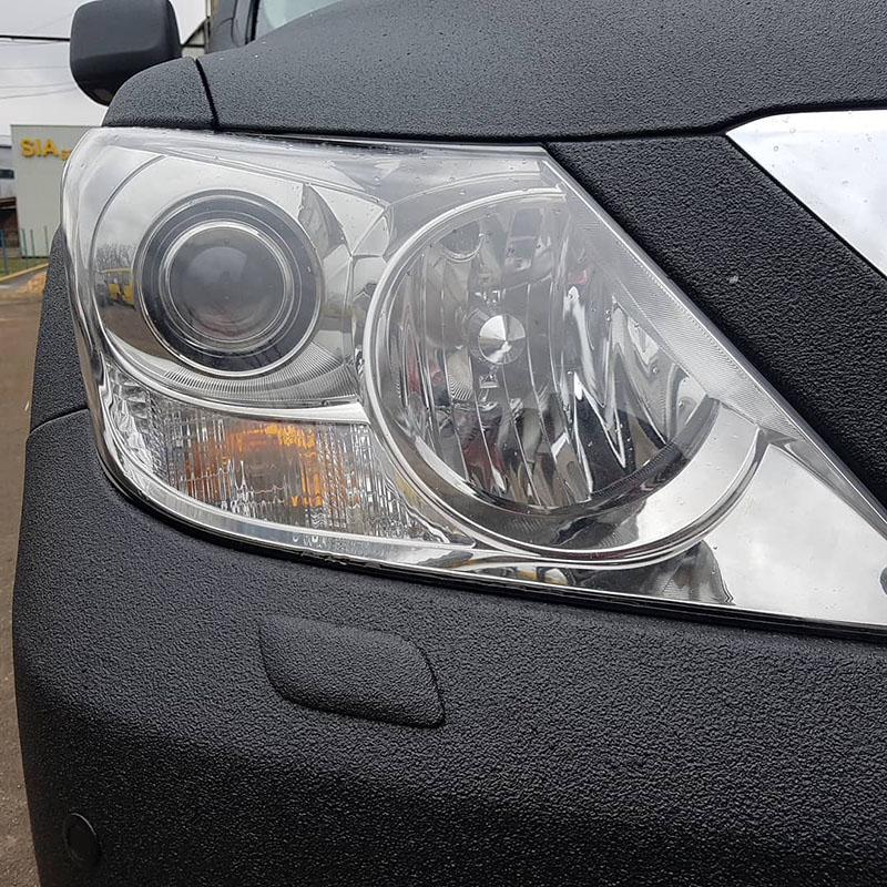 Покраска Lexus LX570 защитным покрытием Line-X