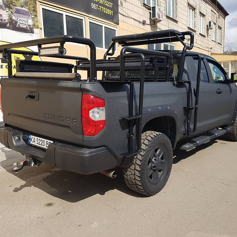 Ремонт Toyota Tundra после неудачной покраски в Раптор