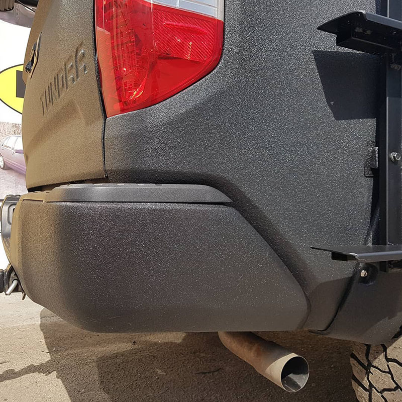 Ремонт Toyota Tundra после неудачной покраски в Раптор