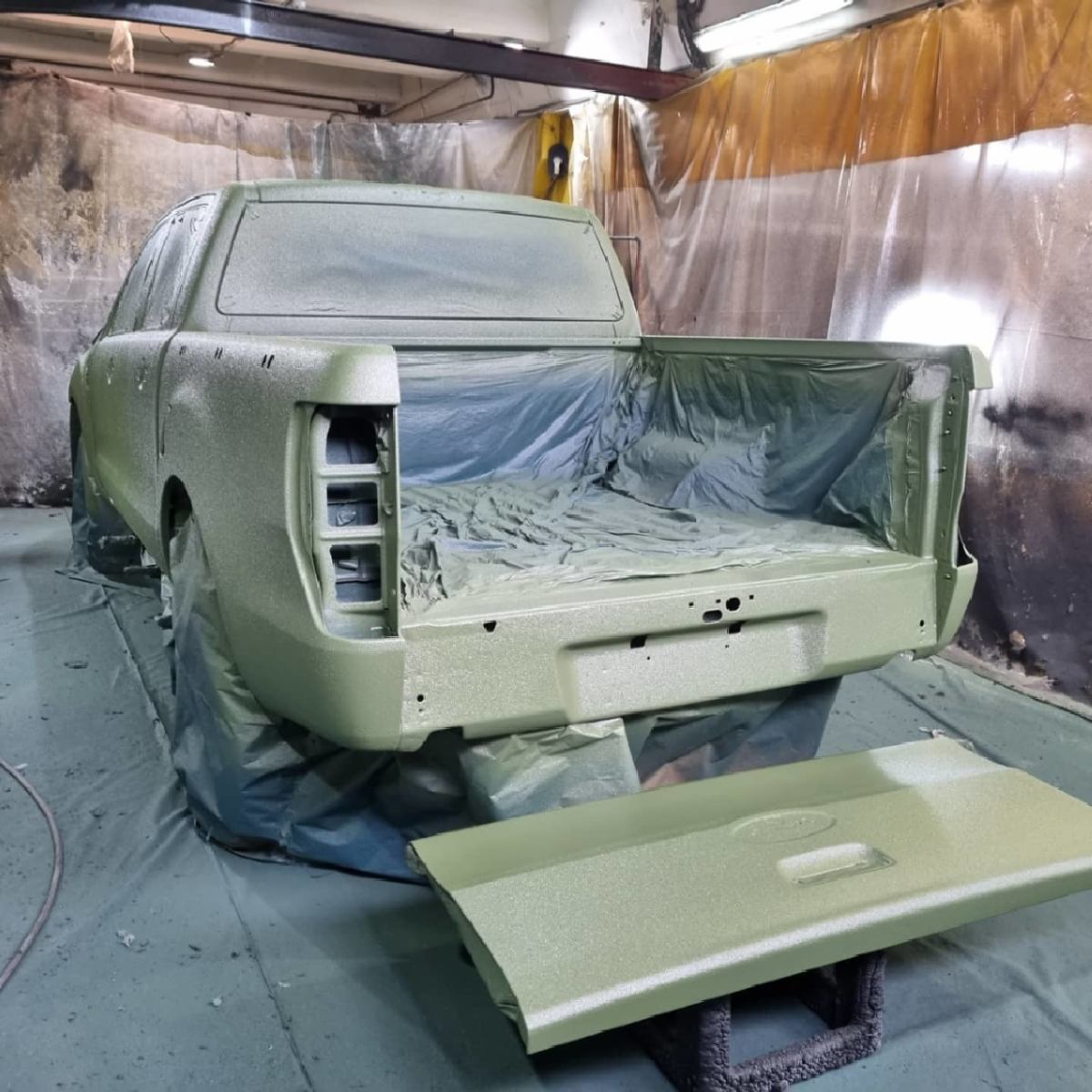 Ford Ranger для егерской службы в защитном покрытии Line-X 