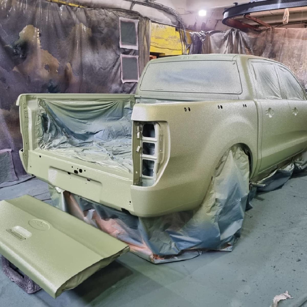 Ford Ranger для егерской службы в защитном покрытии Line-X 