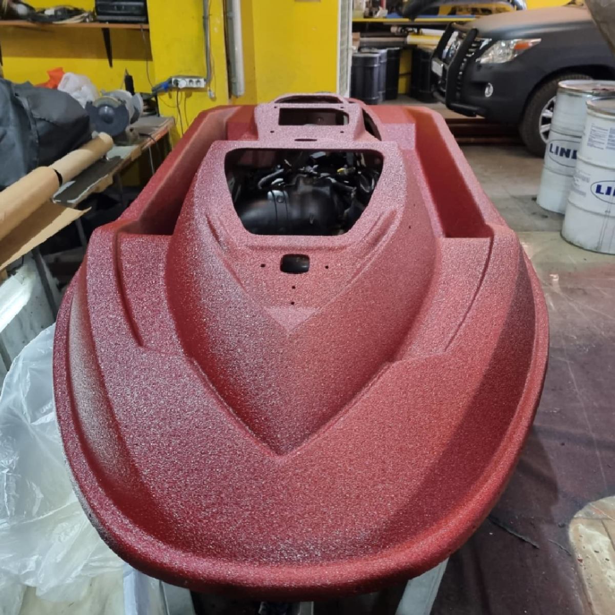 Line-X - лучшее покрытие для защиты гидроцикла