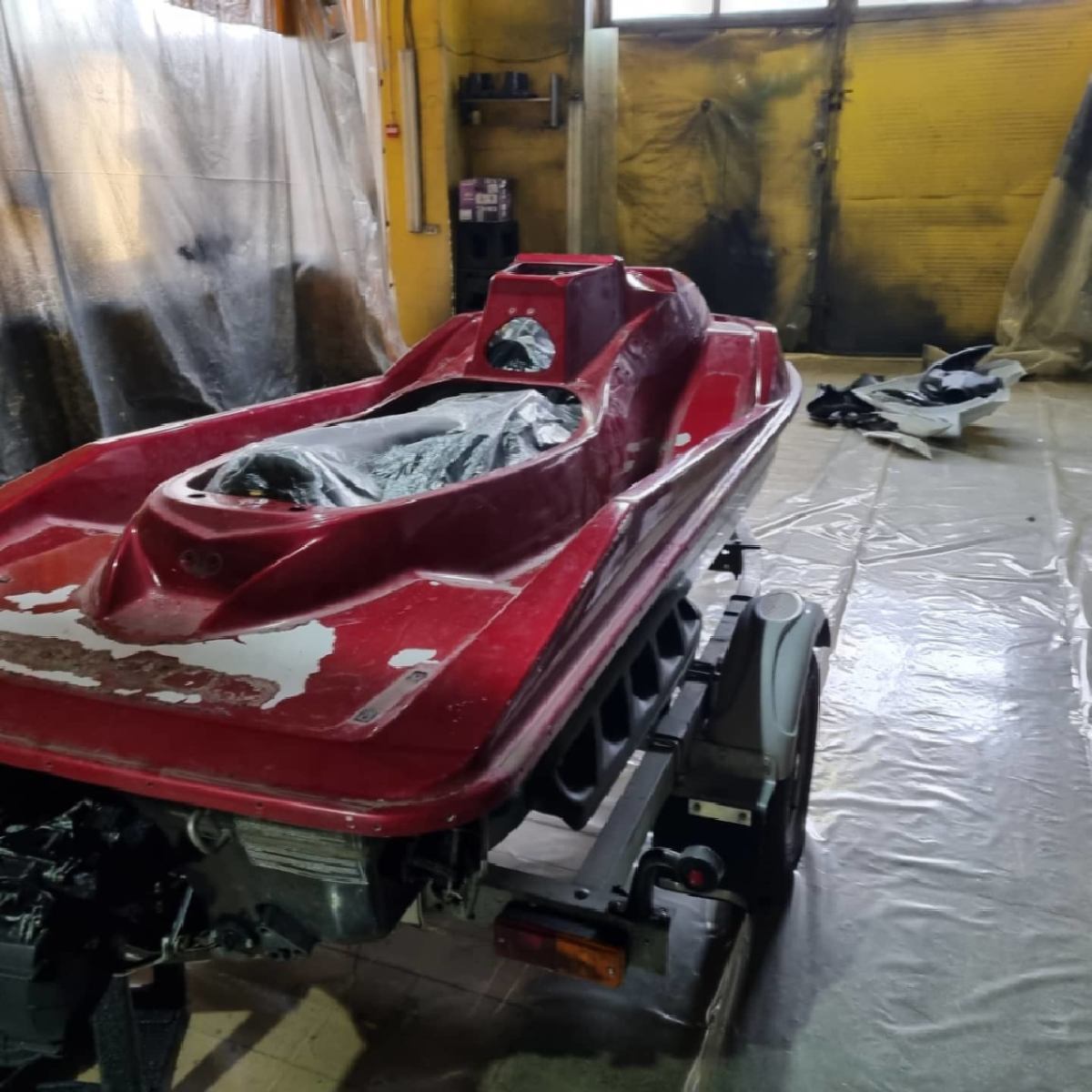 Line-X - лучшее покрытие для защиты гидроцикла