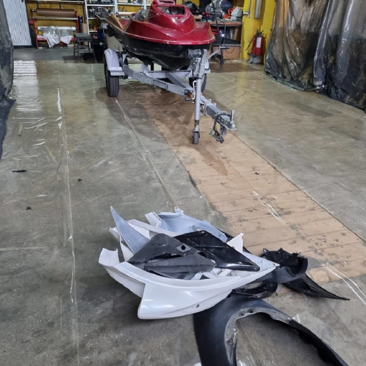 Line-X - лучшее покрытие для защиты гидроцикла