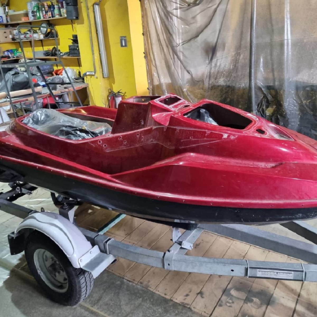 Line-X - лучшее покрытие для защиты гидроцикла