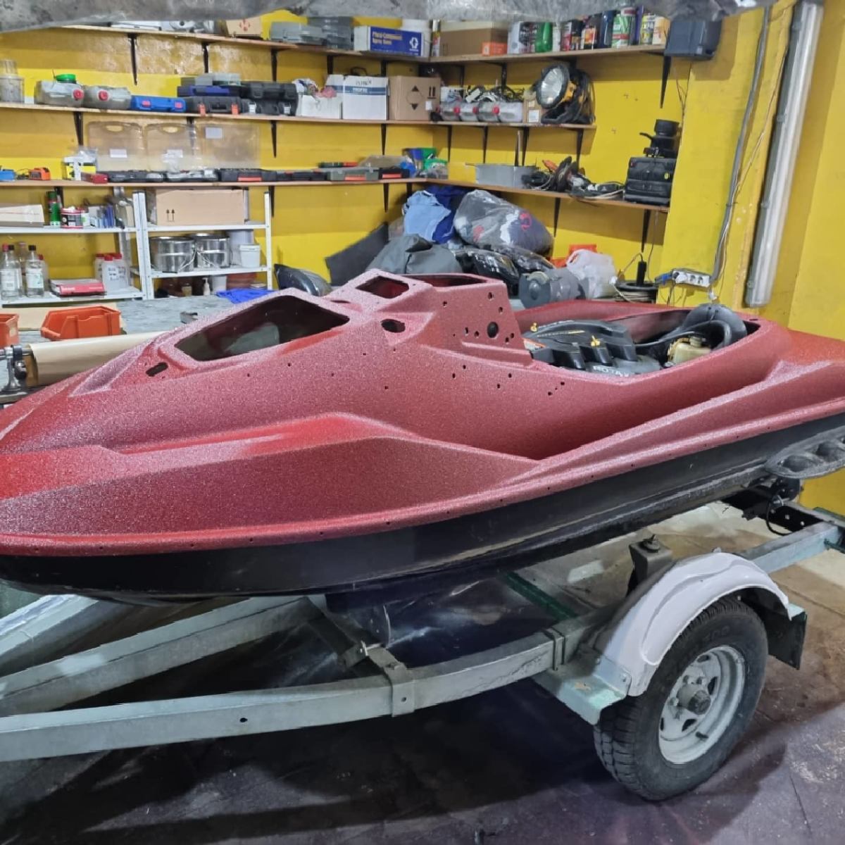 Line-X - лучшее покрытие для защиты гидроцикла