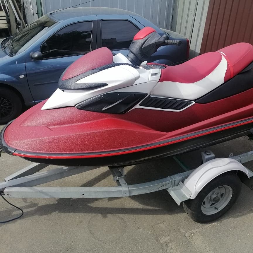 Защита гидроцикла полимерным покрытием Line-X