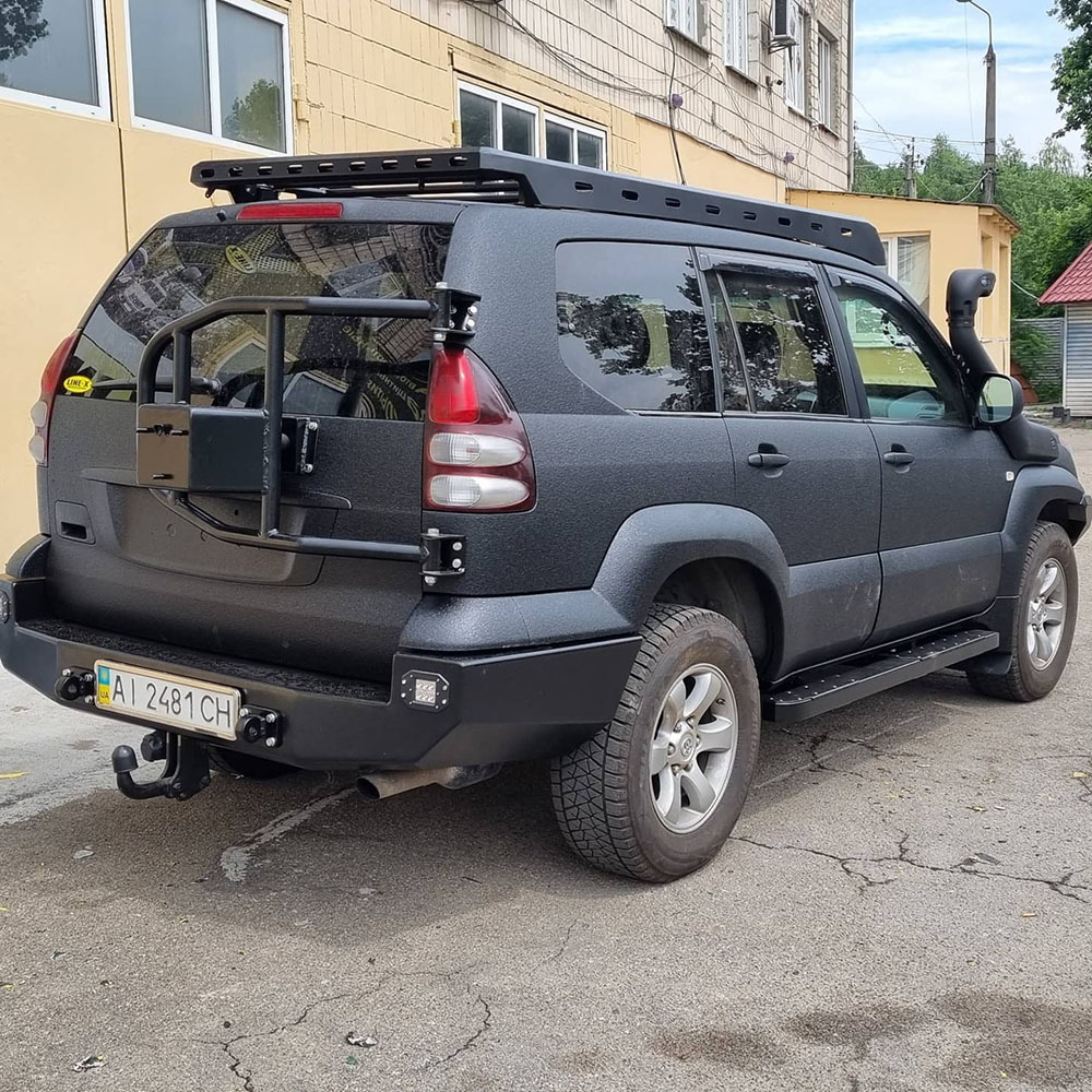 Подготовка Toyota Prado 120 к охоте, покраска Line-X