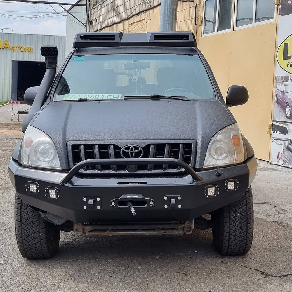 Подготовка Toyota Prado 120 к охоте, покраска Line-X