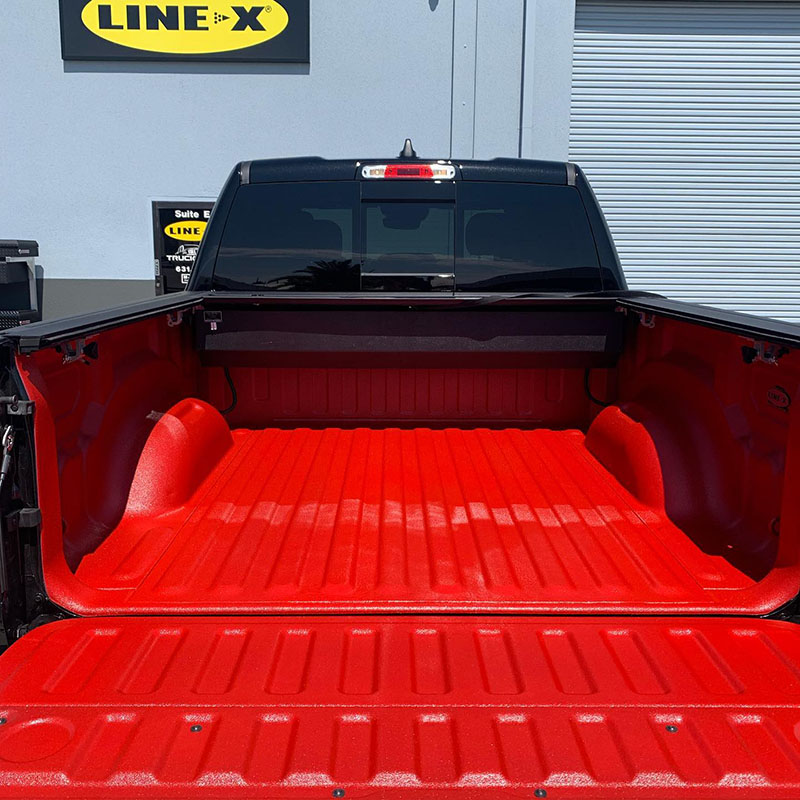 Защита багажного отделения покрытием Line-X: надежно и красиво