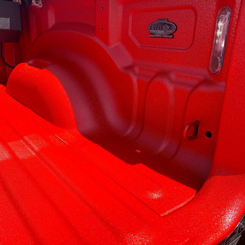Защита багажного отделения покрытием Line-X: надежно и красиво
