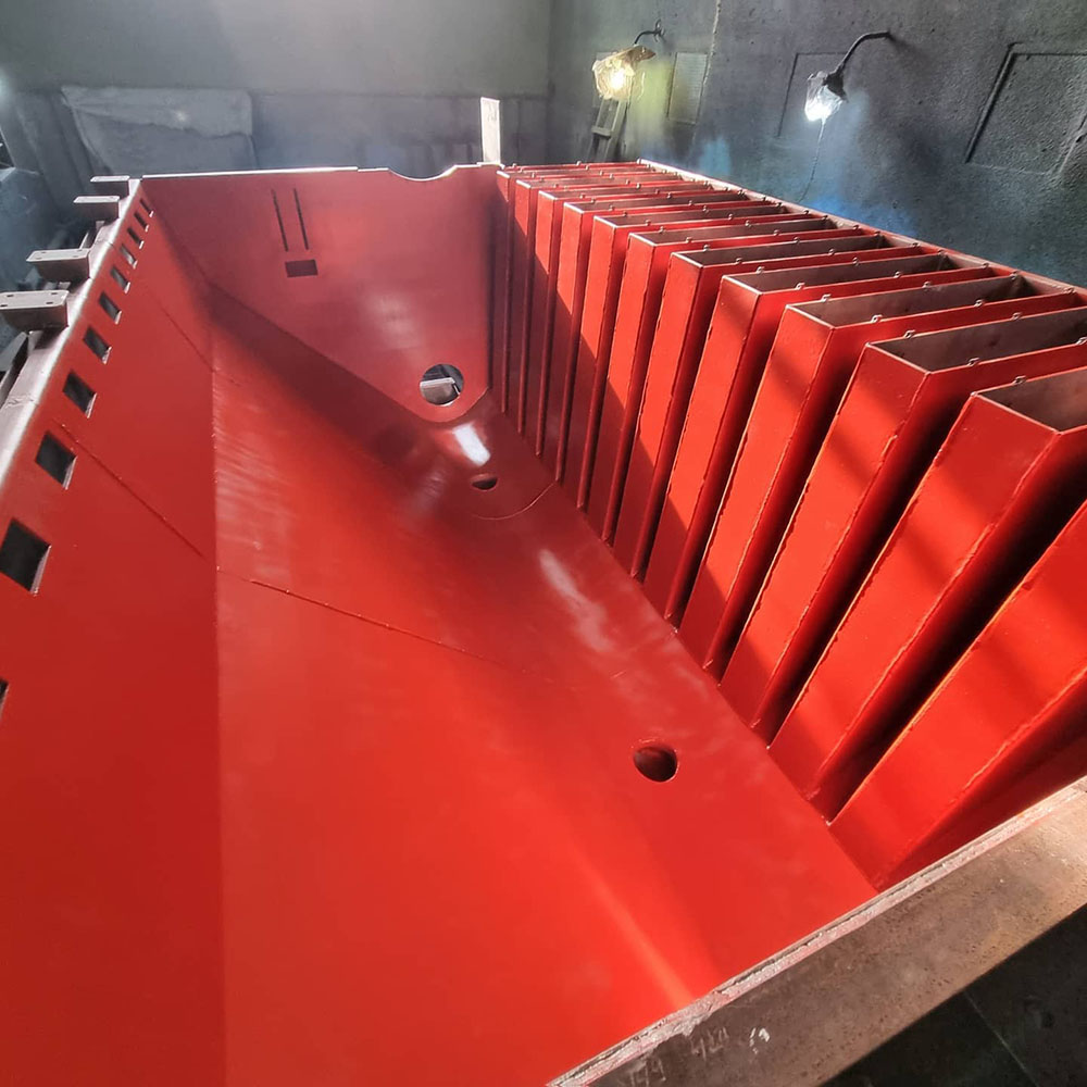 Защита горно-обогатительного оборудования покрытием Line-X