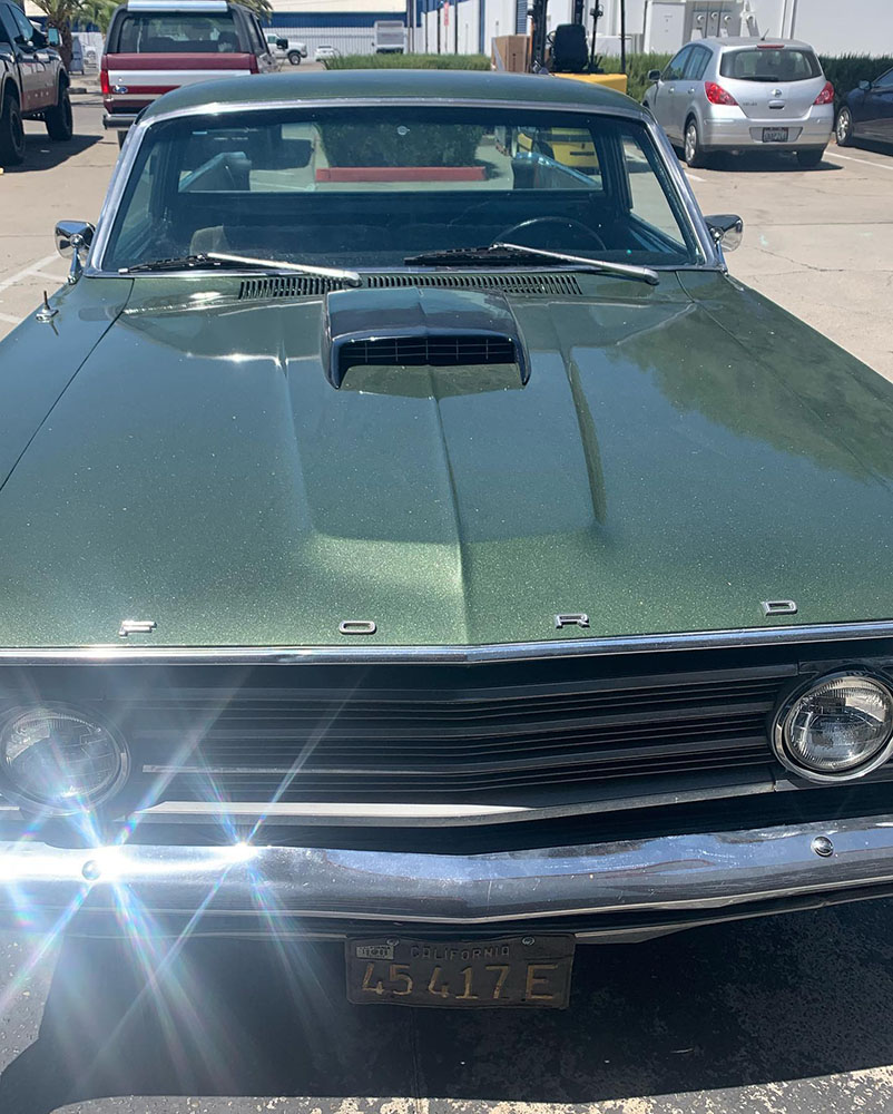 Ют Ford Ranchero с багажником защищенным Line-X