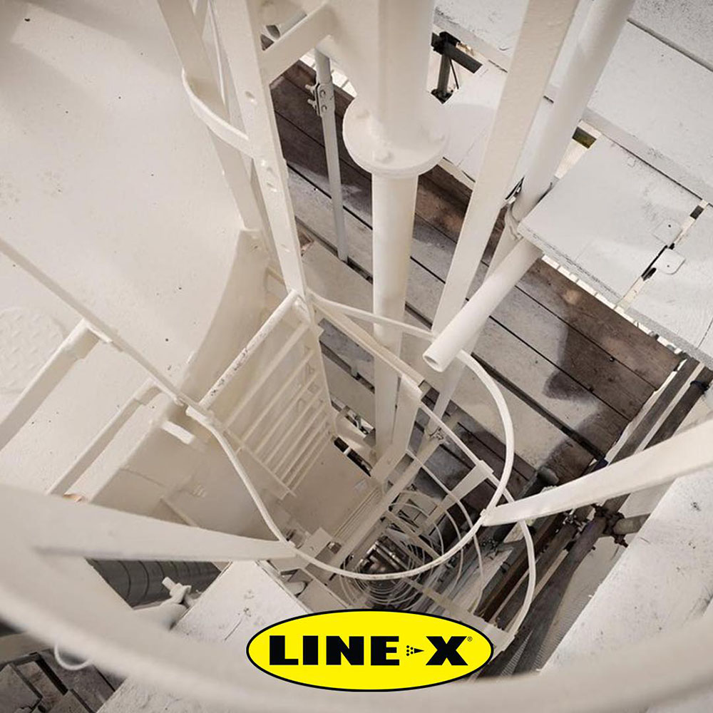 Line-X – надежная защита силосных башен