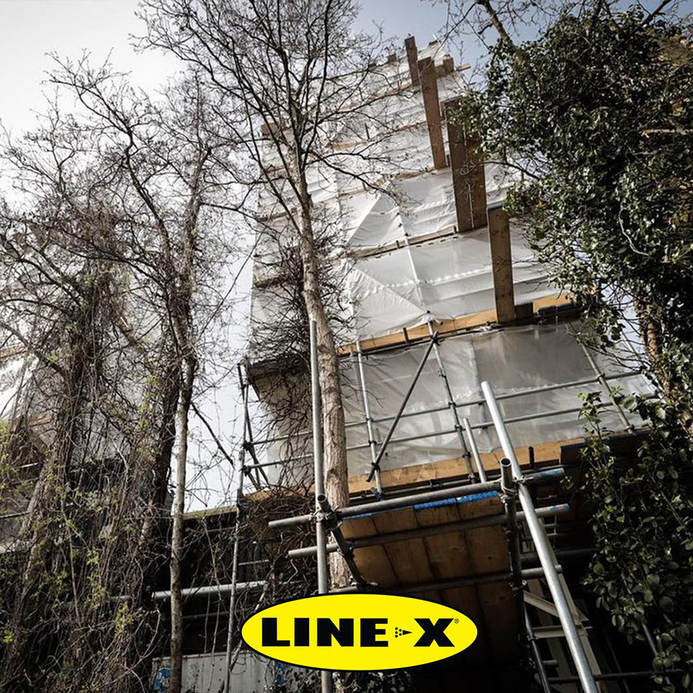 Line-X – надежная защита силосных башен