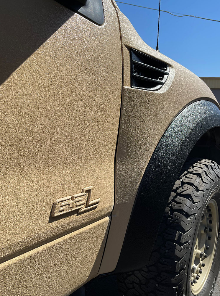 Защита FORD RAPTOR полимерным покрытием Line-X