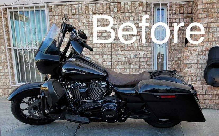 Защита harley davidson от повреждений и коррозии покрытием Line-X