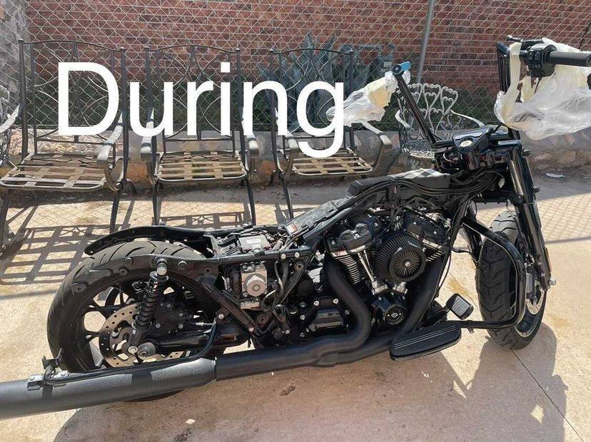 Защита harley davidson от повреждений и коррозии покрытием Line-X