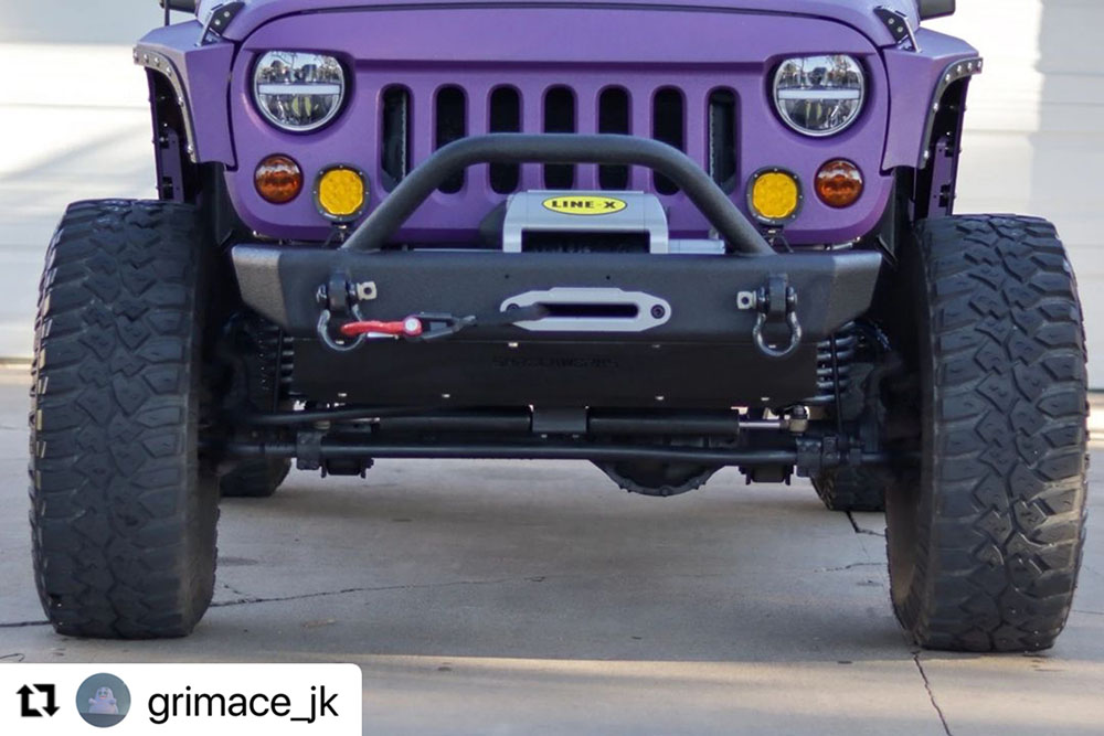 Окраска Джипа защитным покрытием Line-X в стиле Funko POP