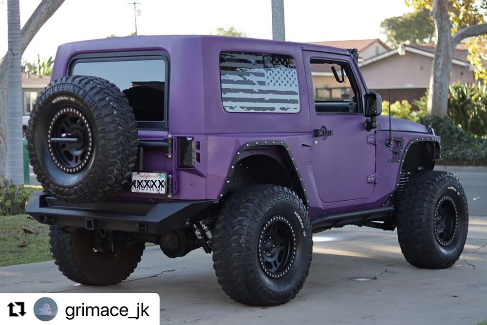 Окраска Джипа защитным покрытием Line-X в стиле Funko POP