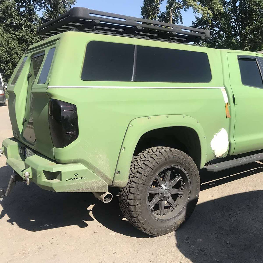 Содрали кожу с Toyota Tundra Devolro