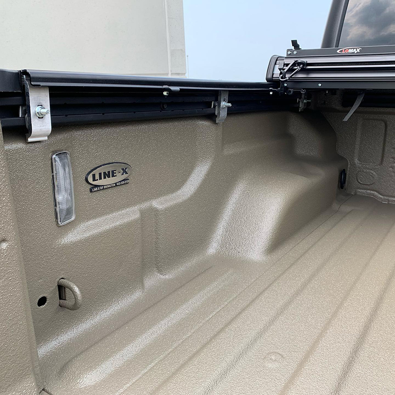 Настоящий Гладиатор использует защиту Line-X