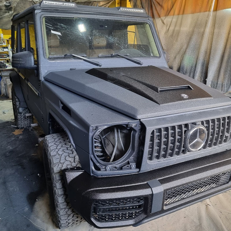 Ремонт защитного покрытия Line-X