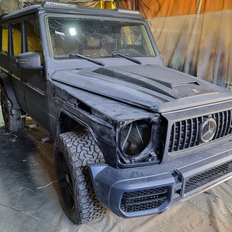 Ремонт защитного покрытия Line-X