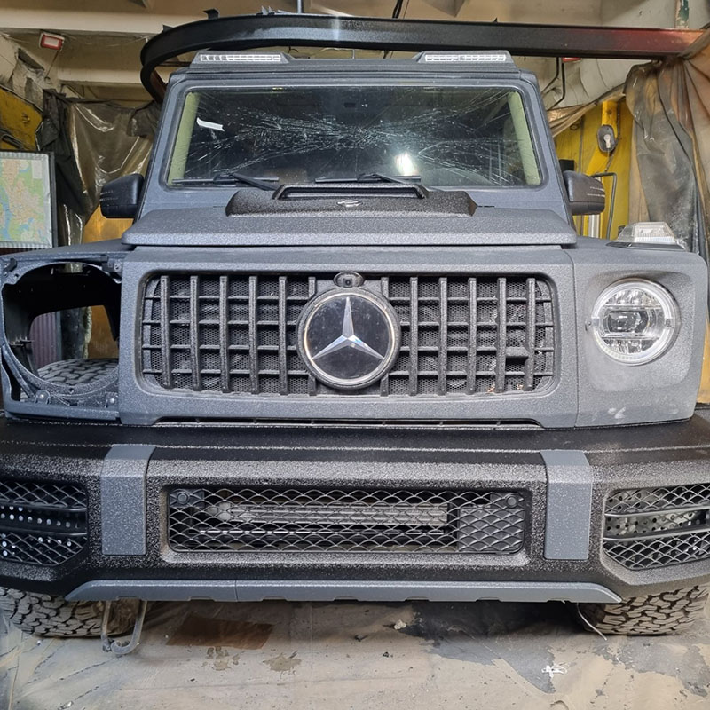 Ремонт защитного покрытия Line-X