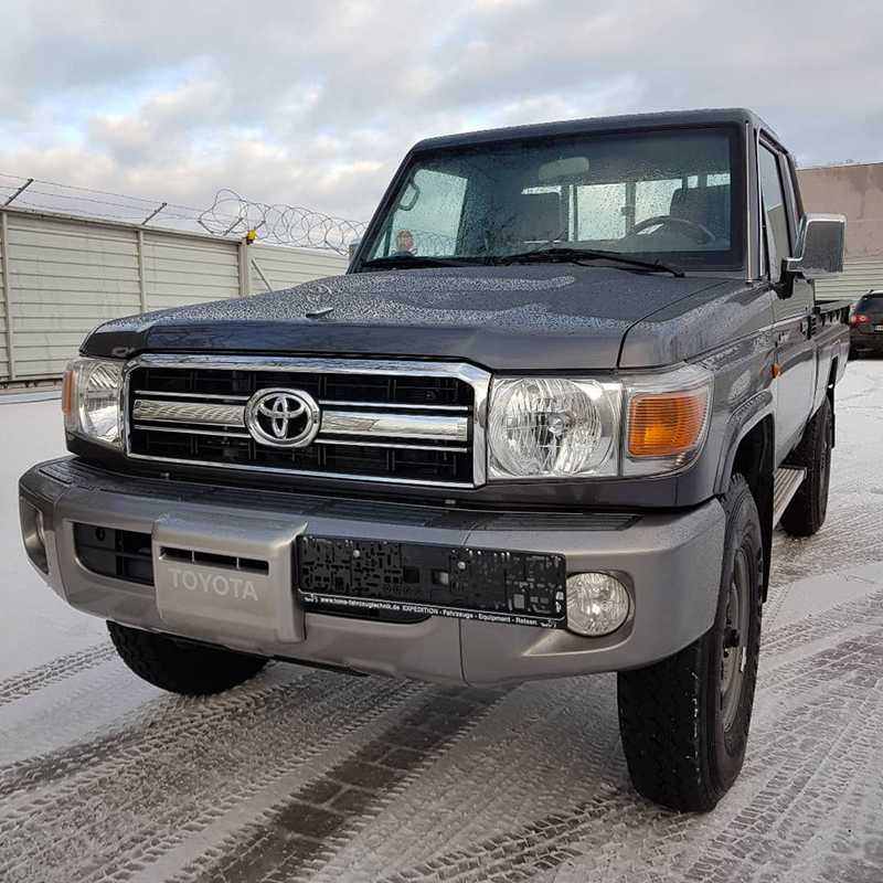 Защита грузового отделения Land Cruiser покрытием Line-X