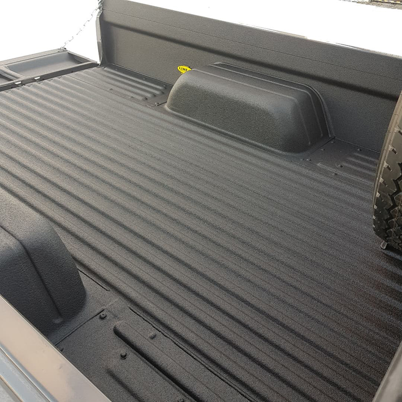 Защита грузового отделения Land Cruiser покрытием Line-X