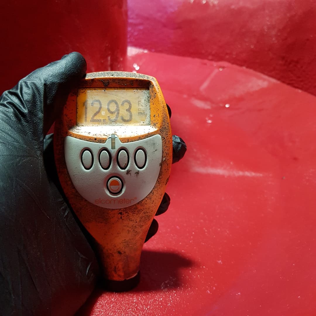 Защита шлифовального станка покрытием Line-X