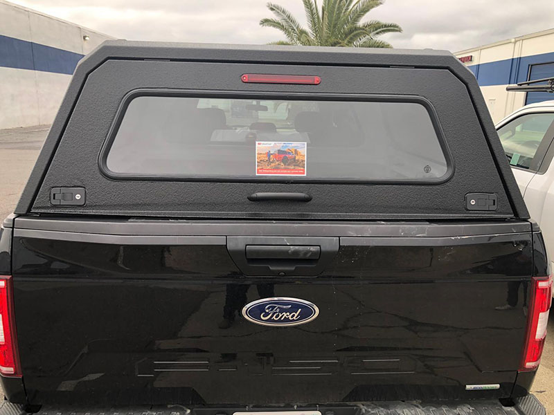 Защита крыши багажника кунга покрытием Line-X