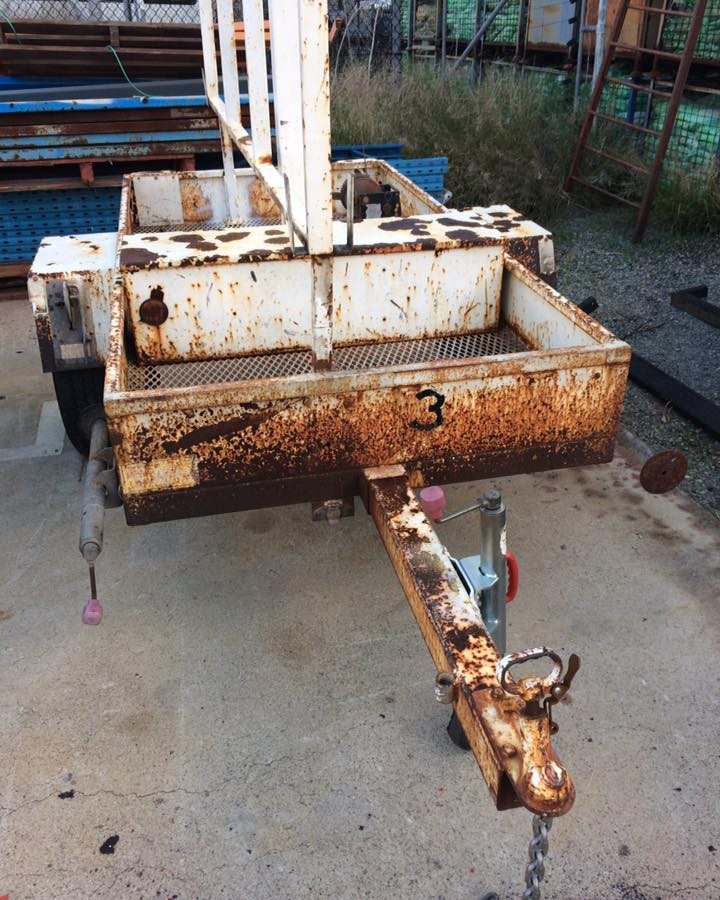 Ремонт автопричепа за допомогою захисного покриття Line-X